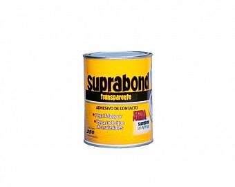 ADHESIVO CONTACTO SUPRABOND LATA 1/4 LT TRANSP (SBD TR 1/4)