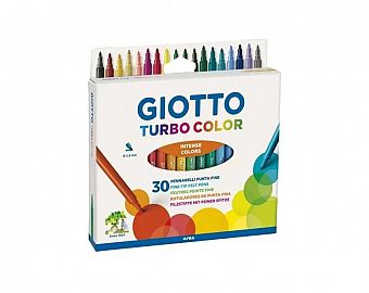 MARCADOR GIOTTO X 30 COL TURBO COLOR 040300ES