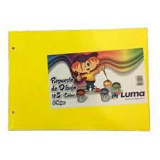 REPUESTO P/DIBUJO Nº5 COLOR LUMA CANSON X 6 HJS