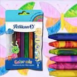 CRAYONES PELIKAN JUMBO TRI COLOR MIX  X 6 - L50600623