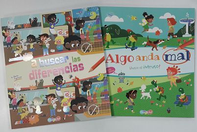 LIBRO ACTIVIDADES COL. A BUSCAR LAS DIFERENCIAS-P-DR154/155