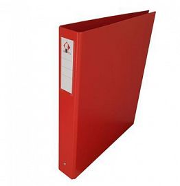 CARPETA OFICIO 2 AN X 20 MM AVIOS ROJO T/VINILICA