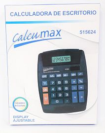 CALCULADORA CALCU MAX 8 DIGITOS DISPLAY AJUSTABLE -515624