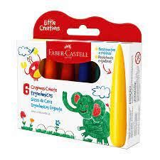 CRAYONES FABER CASTELL CONO X 6  -121718