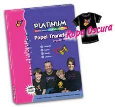 PAPEL TRANSFER FANTASY CARTA X 5 HS ROPA OSCURA 868246