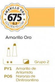 OLEO ALBA 675 AMARILLO ORO 60 ML GRUPO 2