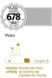 OLEO ALBA 678 PLATA 60 ML GRUPO 3