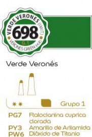 OLEO ALBA 698 VERDE VERONES 60 ML GRUPO 1