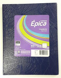 CUADERNO T/D 48 HS L. EPICA ARAÑA AZUL 90 GRS RAYADO -105844