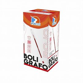 BOLIGRAFO EZCO ROJO 1 MM X 10 UNID.-