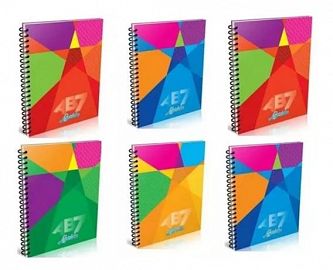 CUADERNO 21 X 27 LAPRIDA AB7 100 HS RAY C/ESP T/D 627001