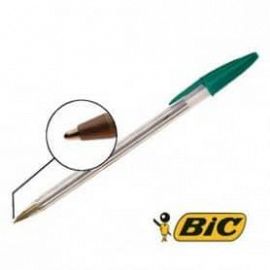 BOLIGRAFO BIC 1 MM C/U CRISTAL VERDE 835207