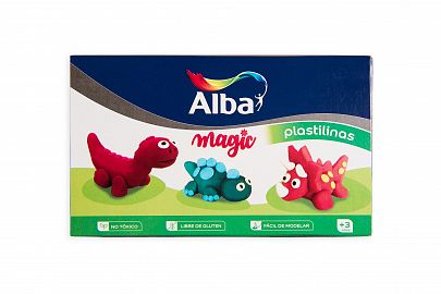 PLASTILINA ALBA X 24 UN AZUL