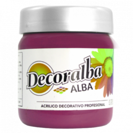 ACRILICO ALBA DECORALBA 200 ML BORGOÑA 487