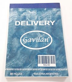 SP TALONARIO GAVILAN DELIVERY 50 HS