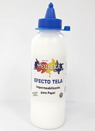 ADHESIVO E IMPERMEABILIZANTE P/PAPEL  EFECTO TELA EUREKA 200 CC C/PICO VERT.