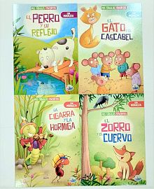 LIBRO CUENTO MIS FABULAS FAVORITAS -P -BK125/6/7/8