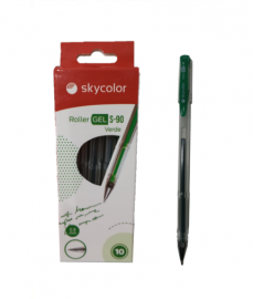 ROLLER GEL SKYCOLOR 8 MM S-90 VERDE - JJ20201-10G