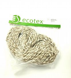 CORDON YUTE NATURAL DE ALGODON BICOLOR 3 MM X 20 MTS- 3107