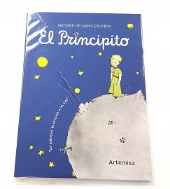 LIBRO INFANTIL CUENTOS EL PRINCIPITO MINI (AZUL)- ARTEMISA 987