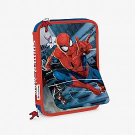 CANOPLA 2 PISOS AVENGERS/SPIDERMAN TAPA REVERSIBLE TELA - 8502-04R/1802-04R