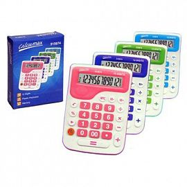 CALCULADORA CALCU MAX 12 DIGITOS VISOR GRANDE - 515674