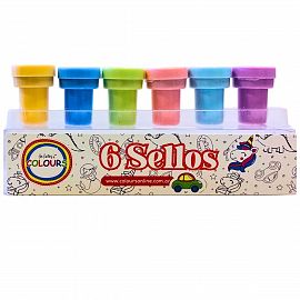 SELLOS FANTASIA  X 6 UN. MOD.VARIOS -24931/2/3/4/5/6