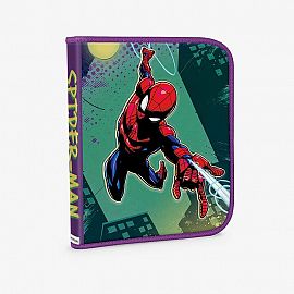 CANOPLA 1 PISO C/RELIEVE MATE SPIDERMAN - 1801