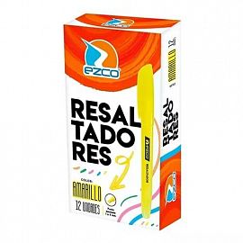 RESALTADOR EZCO FINO AMARILLO