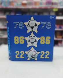 CARPETA ESCOLAR 3 AN X 40 MM CARTONE CAMPEONES- L4CECAMP