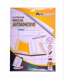 PVC AUTOADHESIVO 24 X 32 CM  X 10 UN