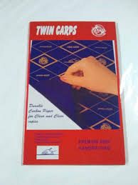 CARBONICO TWIN CARPS PAPEL AZUL 50 HS-AZZP04