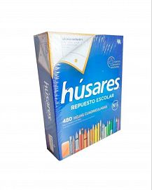 REPUESTO ESCOLAR HUSARES X 480 HS CUAD 6236