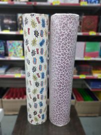 PAPEL BOBINA FANTASIA 60 CM X 200/150MTS ECONOMICA QUALITET