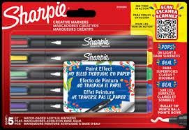 MARCADOR SHARPIE CREATIVE ACRILICO PTA. REDONDA X 5-2201069