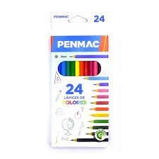 LAPICES DE COLORES PENMAC X 24 L FILA 160104ES