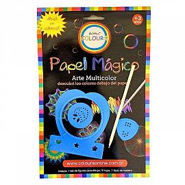 PAPEL MAGICO C/ESPIROGRAFO 12521