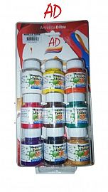 PINTURA MAQUILLAJE TETRAL HALLOWEEN ART.DIBU 9 X 40 ML