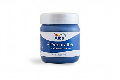 ACRILICO ALBA DECORALBA 200 ML AZUL NOCHE 447