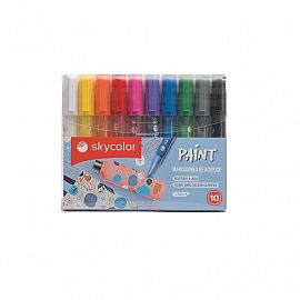 MARCADORES SKYCOLOR PAINT CLASICOS  X 10 UN.- JJ205623-CL