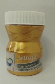 TEMPERA ALBAMAGIC METALIZADA POTE X 100 ORO 277