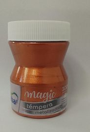 TEMPERA ALBAMAGIC METALIZADA POTE X 100 COBRE 276