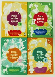 LIBRO ACTIVIDADES COL. PINTO ESCRIBO Y JUEGO LIST-441/2/3/4