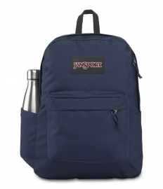 MOCHILA JANSPORT SUPERBREAK PLUS NAVY/RED TAPE 4QUE-003/5XP