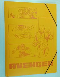 CARPETA 3 SOLAPAS C/ELASTICO OFICIO AVENGER HISTORIETAS L5CESAGHS