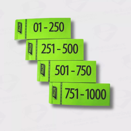 TALONARIO NUMEROS 1 AL 1000 - MIL28 - 2950