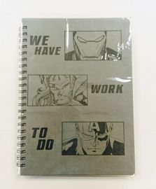 CUADERNO 21 X 29.7 T/D 80 HS RAY AVENGER HISTORIETAS -L5CTDAGH