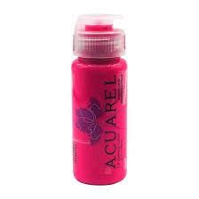 ACRILICO DECORATIVO ACUAREL FLUO MAGENTA 60 CC