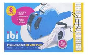 ETIQUETADORA IBI 5500 PLUS 8 DIGITOS-130004