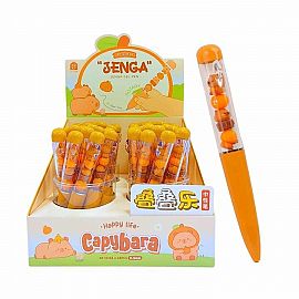 BOLIGRAFO JENGA CAPYBARA RETRACTIL -27699